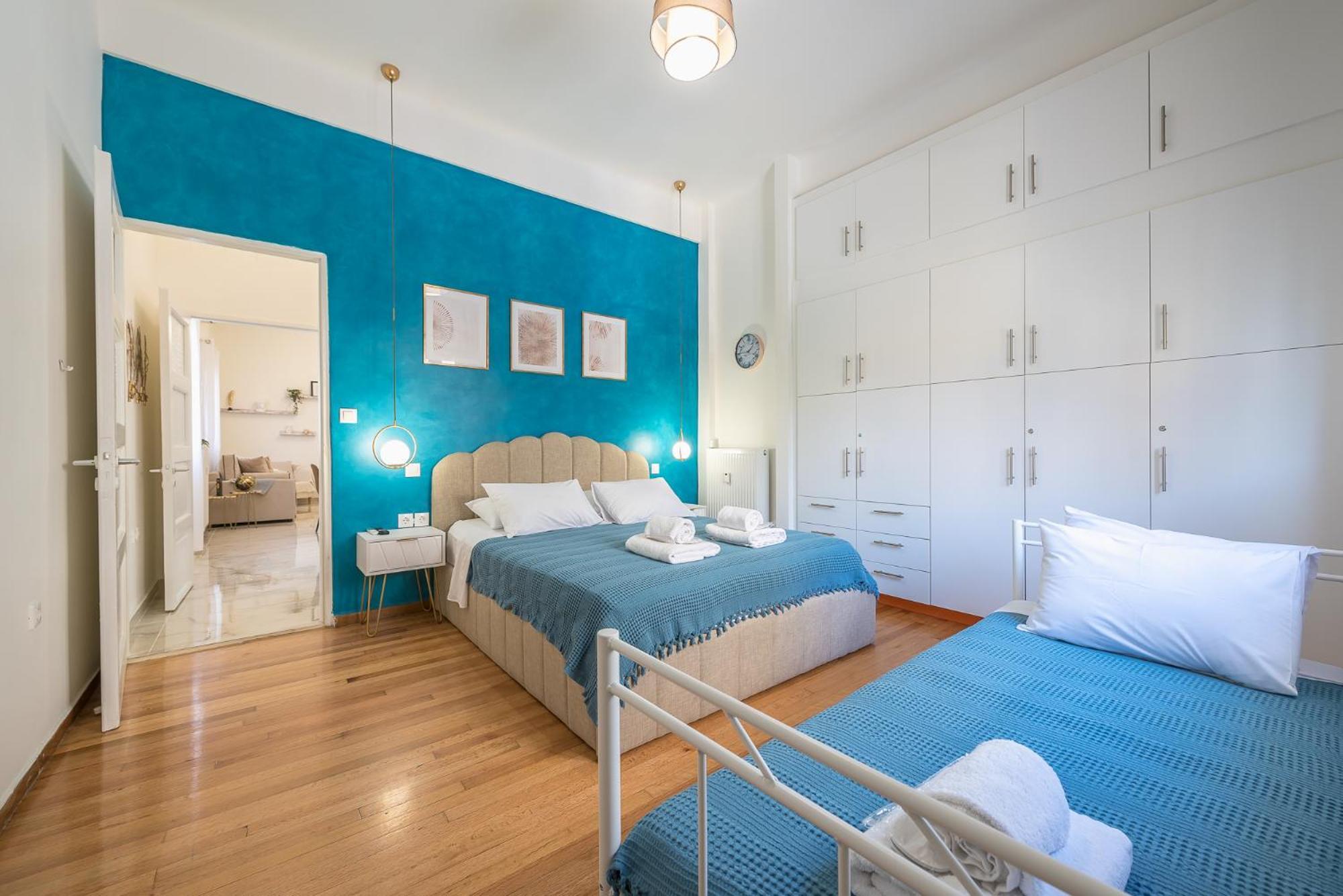 Modern Apartment 200M From Acropolis 100Mbps Netflix Aten Exteriör bild