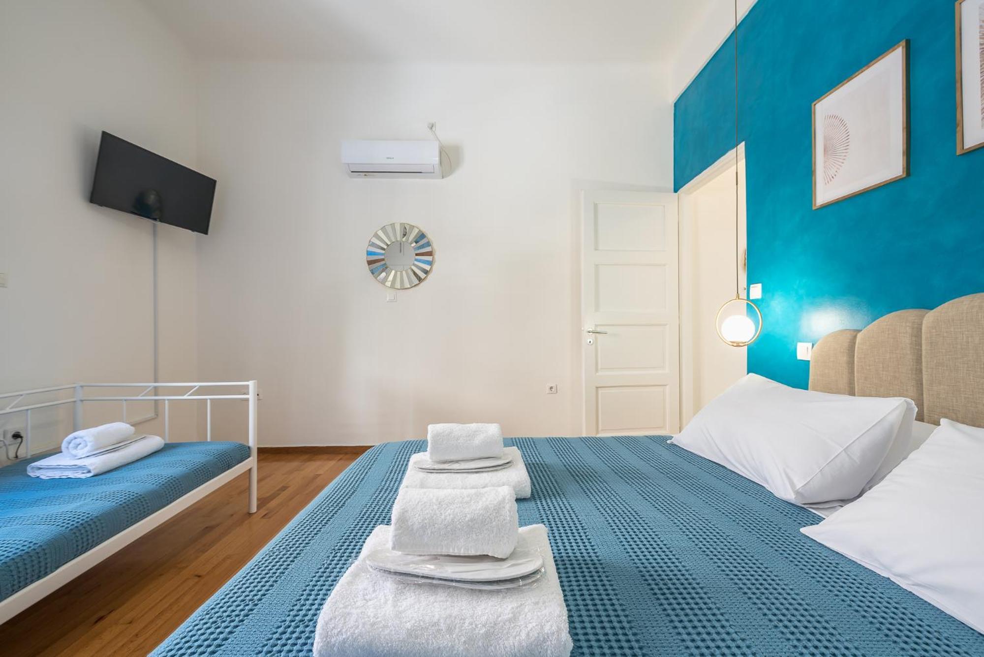 Modern Apartment 200M From Acropolis 100Mbps Netflix Aten Exteriör bild