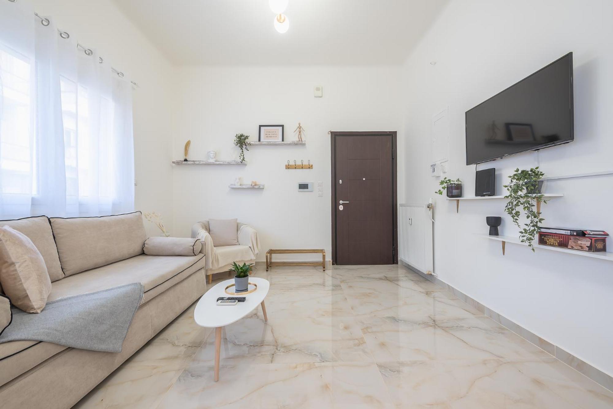 Modern Apartment 200M From Acropolis 100Mbps Netflix Aten Exteriör bild